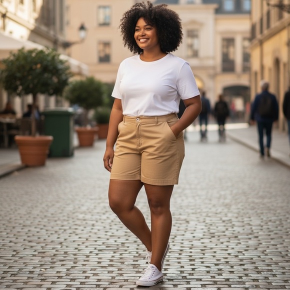 torrid Pants - Torrid Tan Women's Shorts